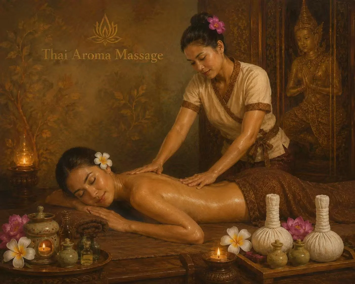 Couple massage suite